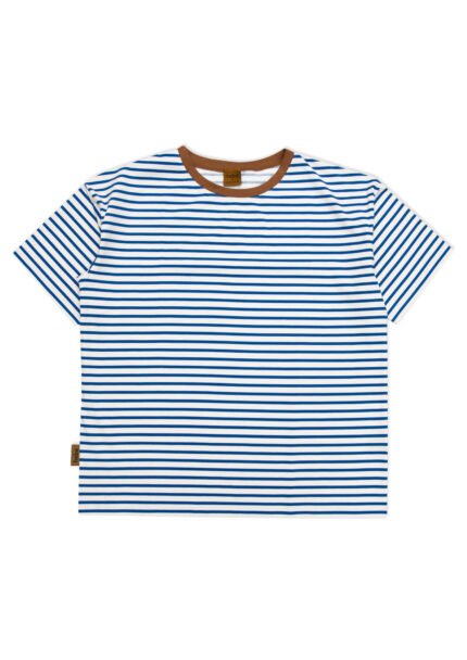 Women T-shirt with Blue Stripes